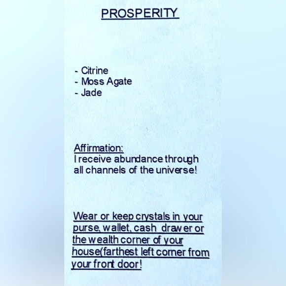 Handcrafted Healing/Comfort Bracelet for Prosperity - Picture 3 of 3